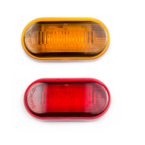 Luci ovali del fuoristrada del rimorchio del camion dei diodi di 4 diodi Piranha LED 4 di pollice